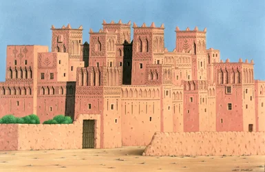 Kasbah, Sur de Marruecos, 1998
